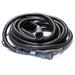 22ft JMS Elite to Tier 4 engine wiring harness with dual multi‑pin connectors and corrugated protective tubing for JMS Elite and JMS Elite Plus jetter control systems.