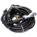 Tier 3 engine wiring harness with multi‑pin connector, corrugated protective loom, and control‑panel leads for US Jetting jetter systems.