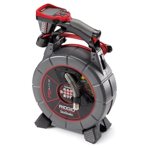 Ridgid SeeSnake 100 Feet MicroReel L100C Counter and CA-350 Camera with 2"  Batteries