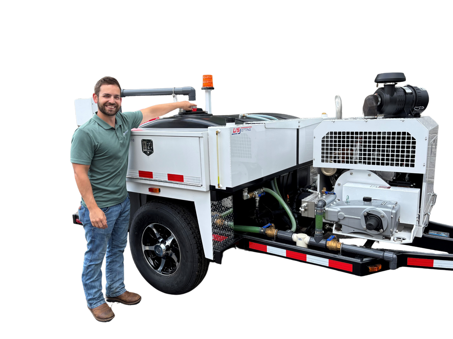 300 Gallon Black Water Tank